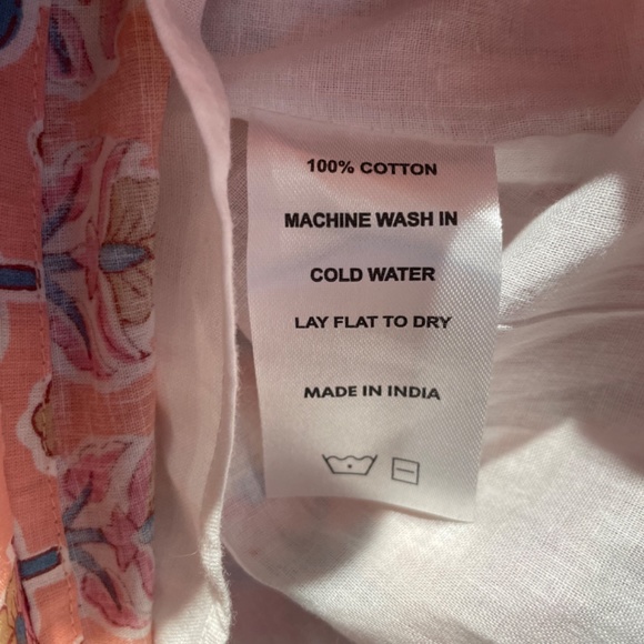 Marea by Liz Joy coral multi midi skirt - Picture 7 of 8